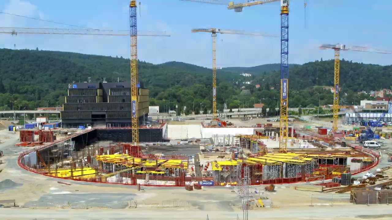 ARENA BRNO - timelapse 01-08 2024