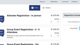 How to register for an SCCE & HCCA event