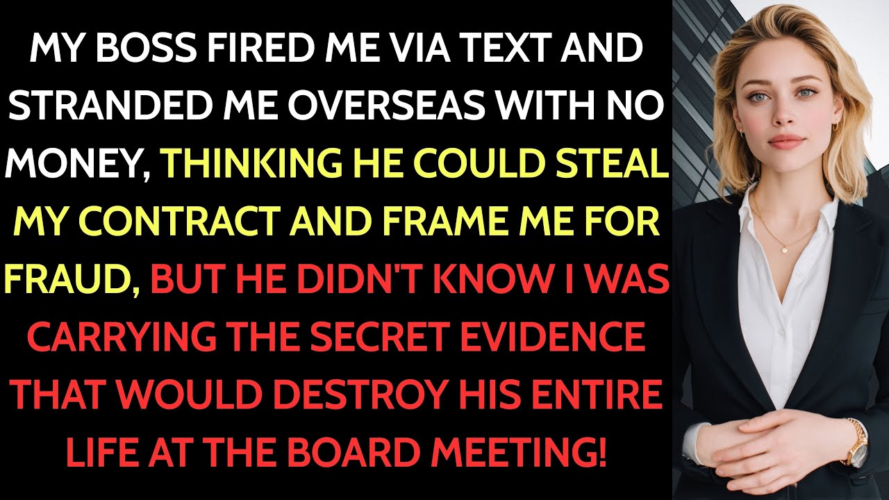 They Left Me Stranded Overseas; The Company Card Stopped