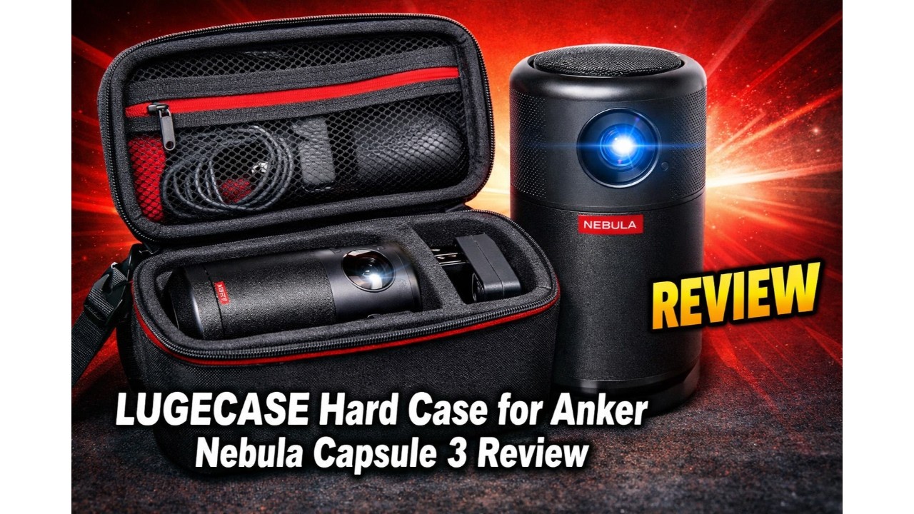 LUGECASE Hard Case for Anker Nebula Capsule 3 Review | Honest