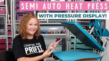 ProWorld Semi-Auto Heat Press with Digital Pressure Readout