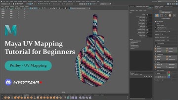 Maya UV Unwrapping For Beginners : Prop UV Unwrapping in Maya 2023 | Discord Livestream