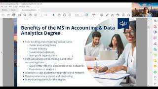 GGU Master of Science in Accounting Data & Analytics Webinar by Golden Gate University 196 views 9 months ago 54 minutes