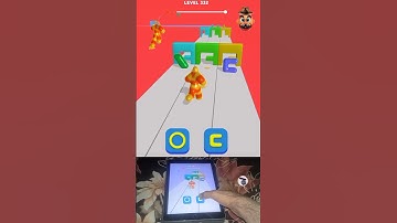 blob shifter 3D 🤠 😬 amazing ISO game level--332 #tootalgaming69 #games #shorts