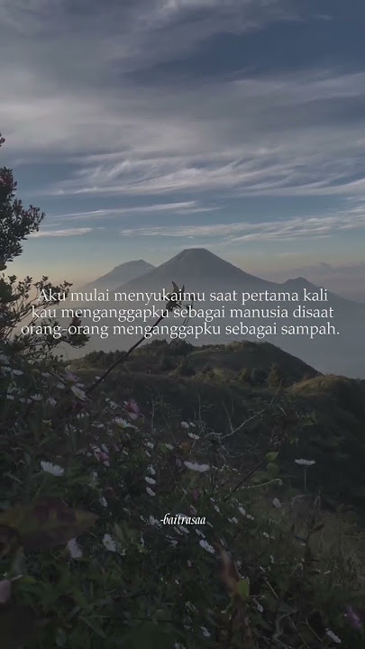 STORY WA 30 DETIK | DI ANGGAP SAMPAH