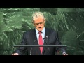 Mogens lykketoft highlevel signature ceremony for the paris agreement opening session