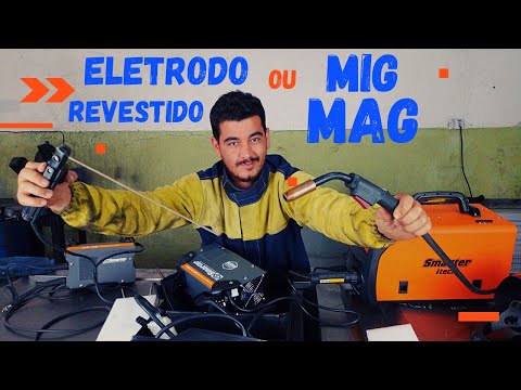 Vídeo: A soldagem MIG é o mesmo que soldagem eletrodo?