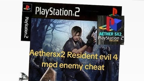 Resident evil 4 mod enemy cheat Aethersx2 ps2  link comment please support me like and subiscribe me