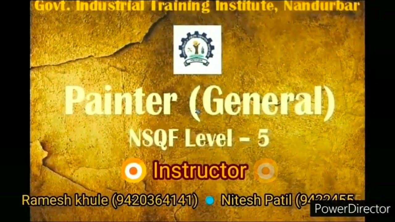 ITI Painter (General) YouTube