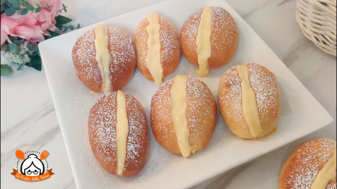 LE VERA RICETTA DEI VIENNESI ALLA CREMA FATTI IN CASA