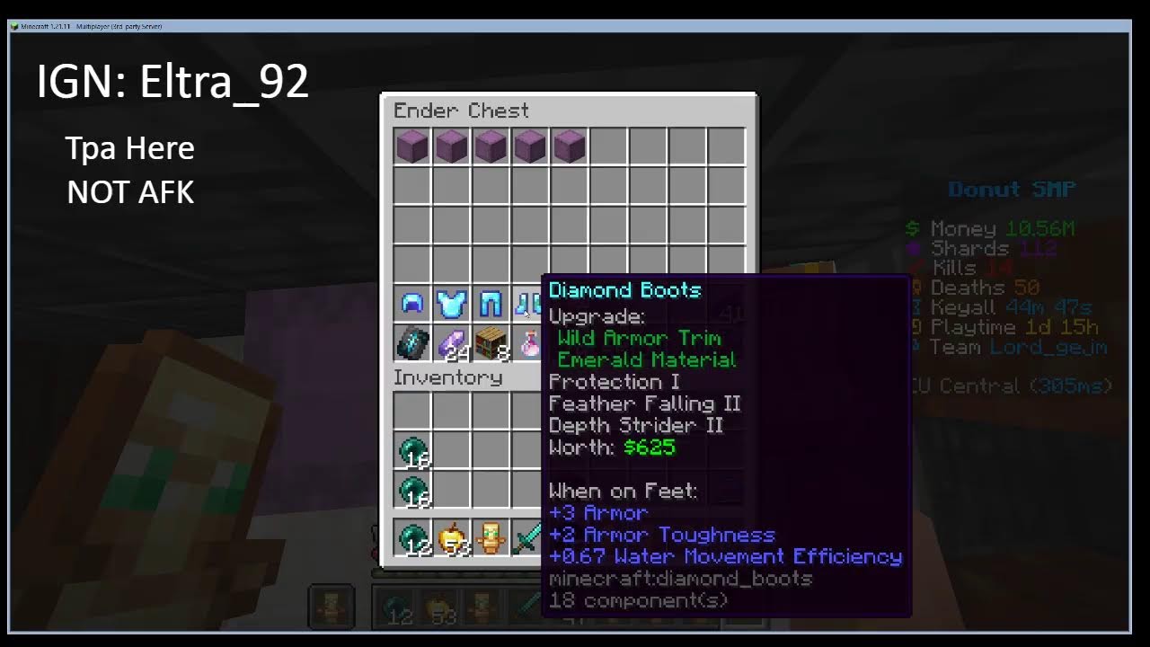 Donut SMP | Rating Bases 100k - 1m per | Gambling