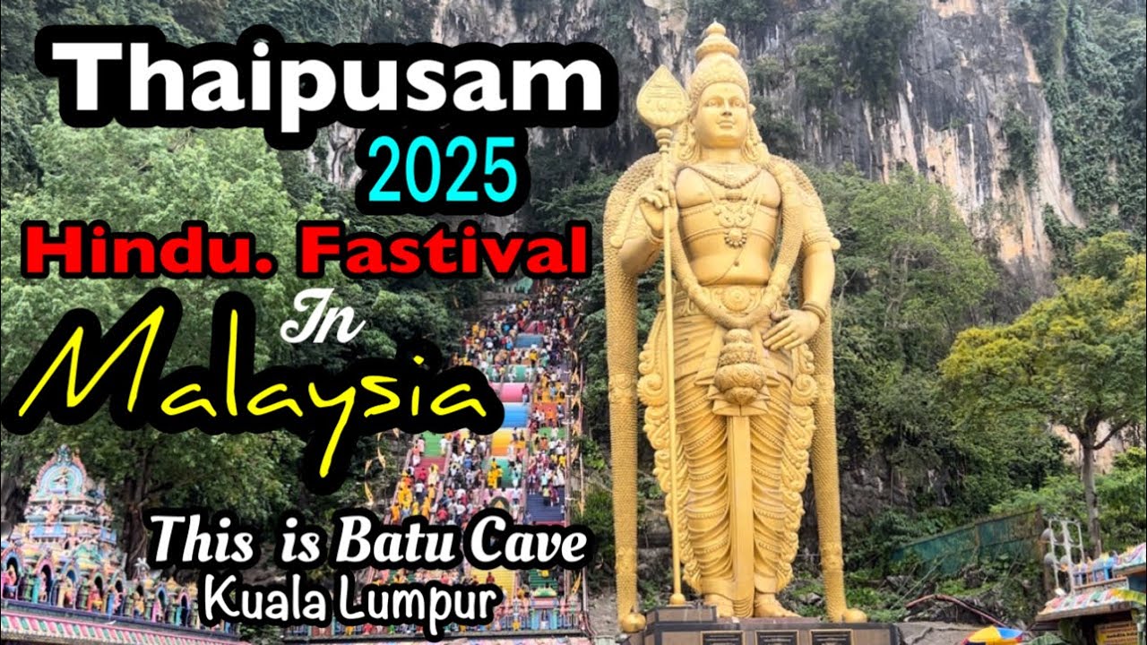 MUST SEE EXTREME HINDU FESTIVAL [ Thaipusam ] in Kuala Lumpur, MALAYSIA