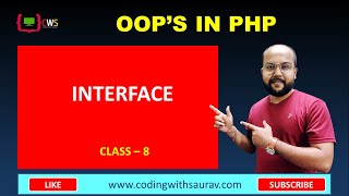 interface in php oops | php oops | php oop's tutorial