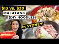 $13 Noodles vs. $30 Noodles - MALATANG Hot Pot in SYDNEY! 悉尼美食 - 麻辣烫!