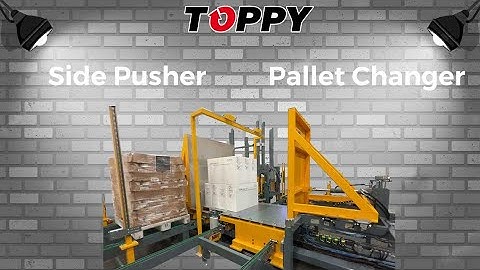 Pallet Changer  "Side Pusher" (THE FASTEST)