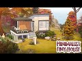 Minimalist Luxury Tiny House 🍁 | The Sims 4 Speed Build