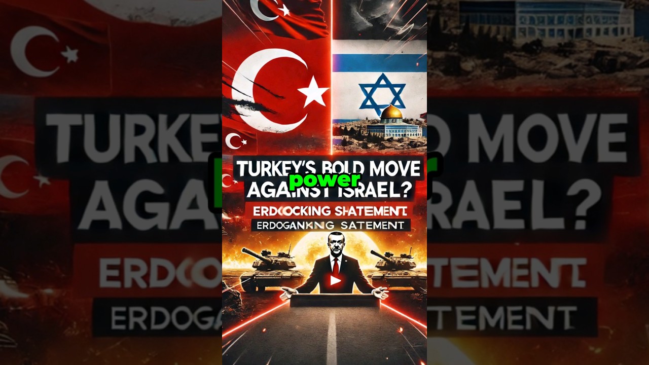 Erdogan's Bold Threat: Turkey vs. Israel Over Gaza! 🚨🇹🇷🇮🇱