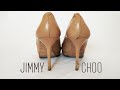 ASMR Jimmy Choo Nude Pumps Restoration