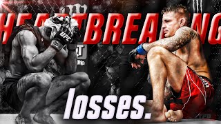 The 5 Most HEARTBREAKING Losses In Recent UFC History
