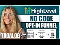Paano Gumawa ng Simple Opt in Funnel on GoHigh With No Code