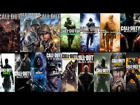 call of duty every game