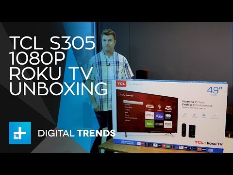 TCL S305 1080p Roku TV - Unboxing