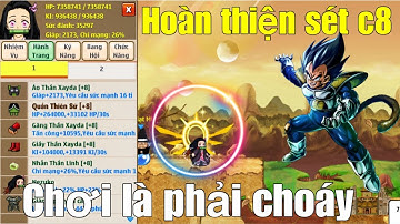 Ngọc Rồng Online - Mabucutee Hoàn Thiện Hào Quang Cấp 8 Đầu Tiên Tại Sever6 !!!