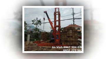 ÉP CỌC AN VINH ÉP CỌC NHÀ PHỐ TẠI BÌNH DƯƠNG