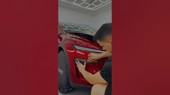 Prep Wash + PPF Installation on the New 2026 Tesla Model Y Full Car Gloss Paint Protection Film #ppf