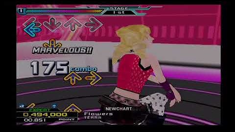 DDR Supernova 2 Flowers (New Heavy chart)
