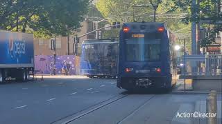 (Car Vs Train Incident) SacRT Light Rail Trains @ Sacramento CA 3/25/2026