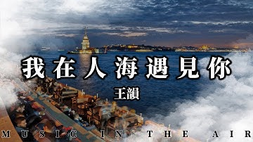 王韻 - 我在人海遇見你『還沒出口只剩嘆息 大風大浪成往昔 偏偏就你成了謎』【動態歌詞】