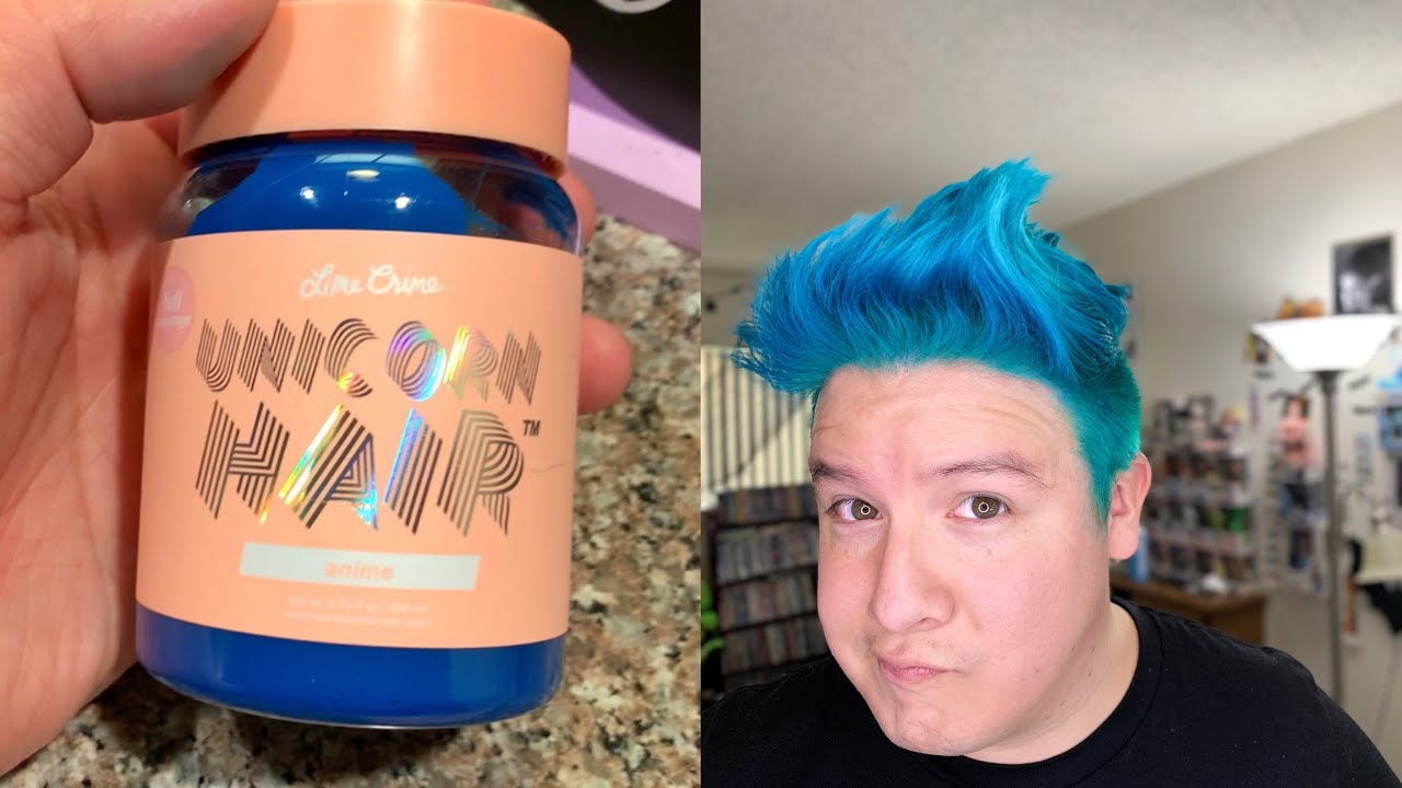 Lime Crime Unicorn Hair Anime Review  YouTube