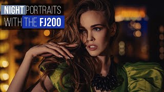 Night Portrait Photography with the Westcott FJ200