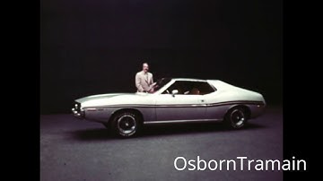 1971 AMC Javelin Commercial with Kevin McCarthy (Better Color Quality HD)