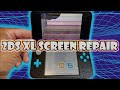 How to Replace Nintendo 2DS XL top LCD screen - YouTube