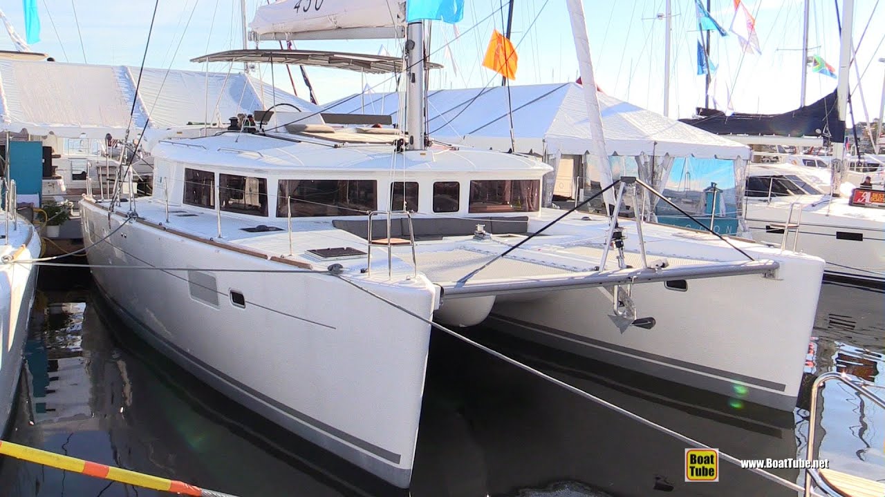 2016 Lagoon 450 Catamaran - Deck and interior Walkaround 