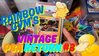 Rainbow Gym's Vintage PSA Return #3