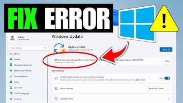 How To Fix Windows Update Install Error 0x800f0983 ( Solved )