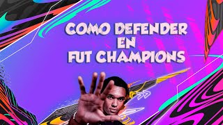 COMO DEFENDER en FUT CHAMPIONS (EJEMPLO PRACTICO) || FIFA 21