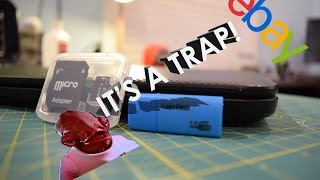 Failure EP4: Fake $5 Generic Ebay 32GB MicroSD Card, Unboxing, Overview, Tests