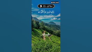 تلاوة خاشعة تهز القلوب | آيات من كتاب الله عز وجل