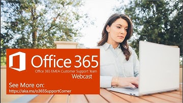 Support Corner Webcast: Office 365 Labs - Exchange Online Compliance