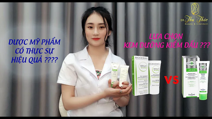 REVIEW 2 KEM DƯỠNG ẨM KIỀM DẦU - Sébium Sensitive VS Dermacos