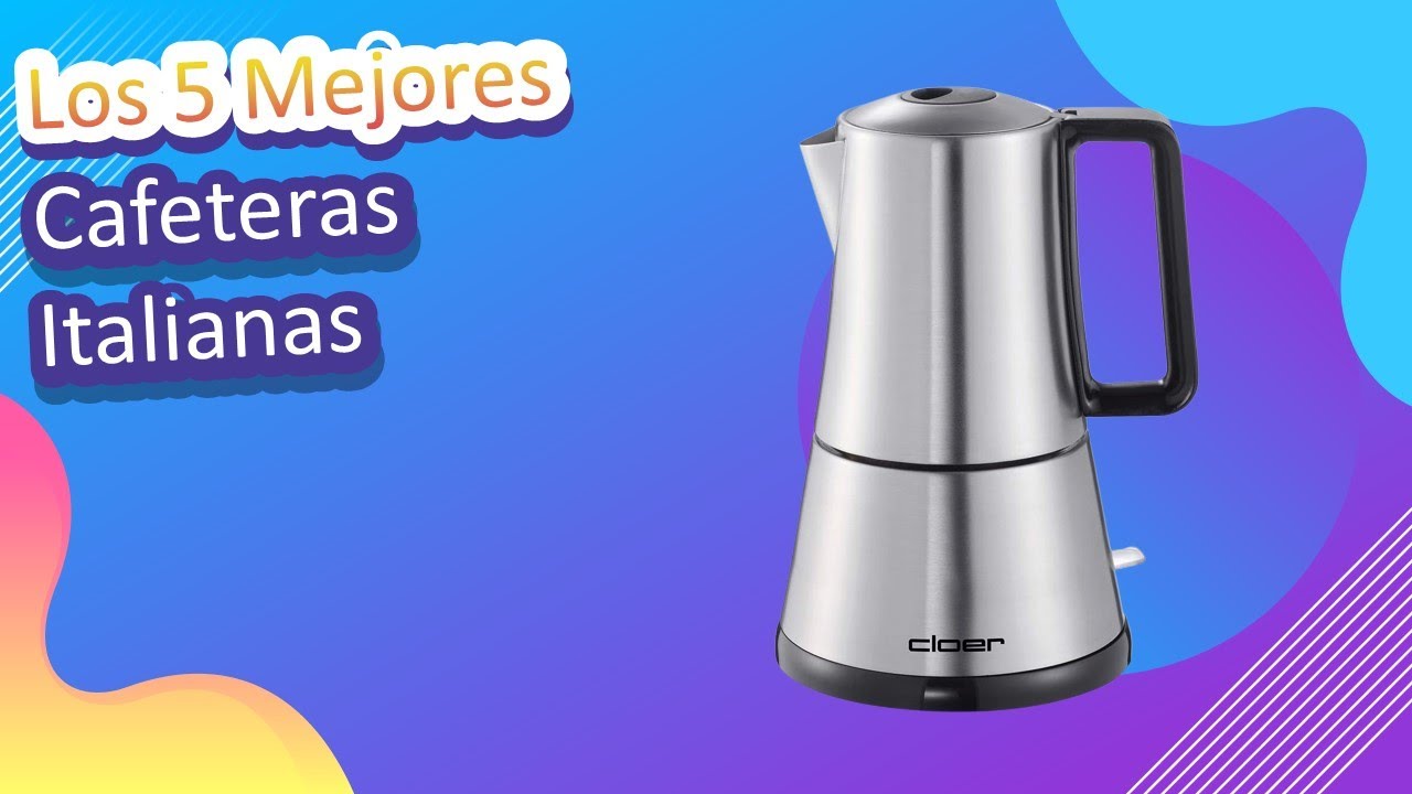 Los 5 Mejores Cafeteras Italianas 2022 - YouTube