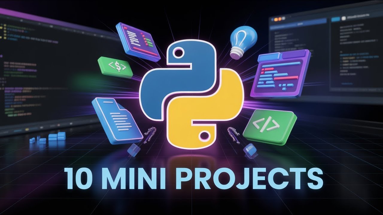 Level 2 – 10 More Smart Python Projects for Beginners 🚀 | Learn Logic ...