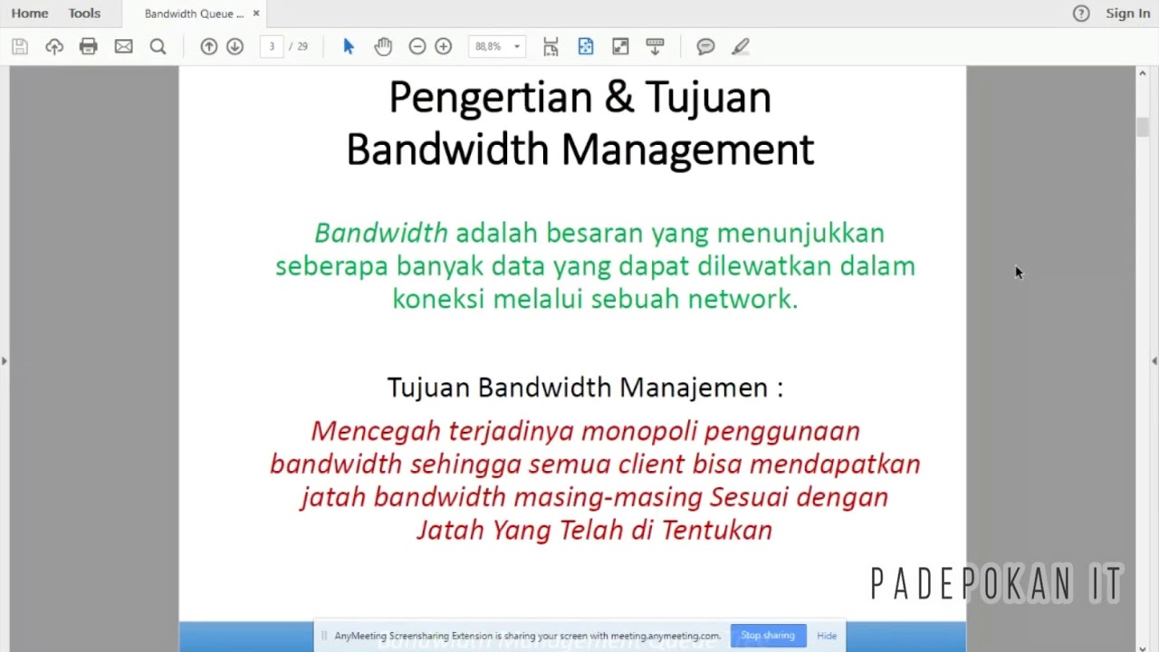 01 Pengenalan Setting Bandwidth Management Bagian 2 - YouTube