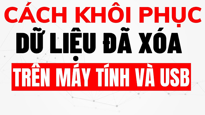 Hướng dẫn phục hồi những file đã xóa trên úb