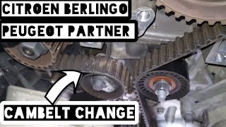 How To Change Cambelt Citroen Berlingo/Peugeot Partner.