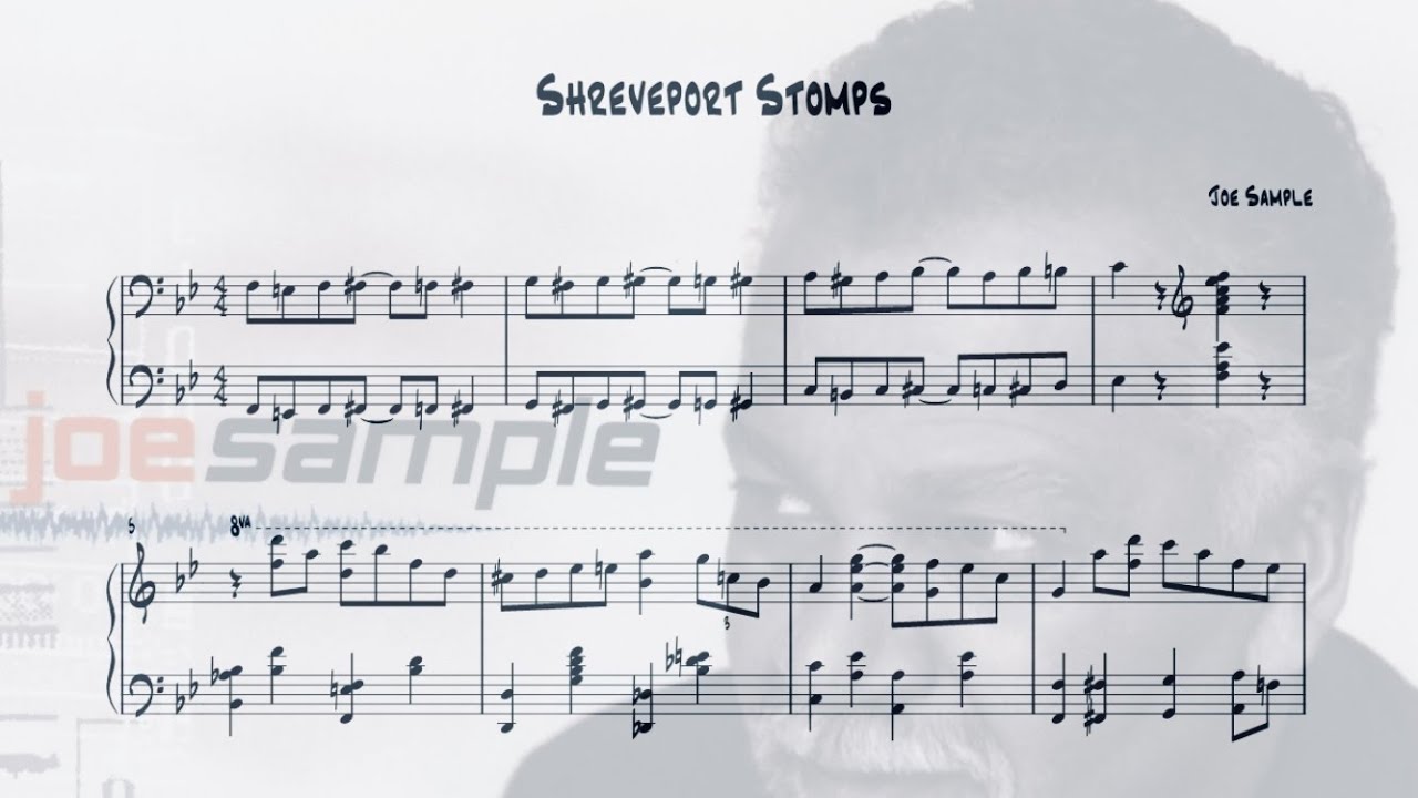 Joe Sample - Shreveport Stomps (Transcription) - YouTube